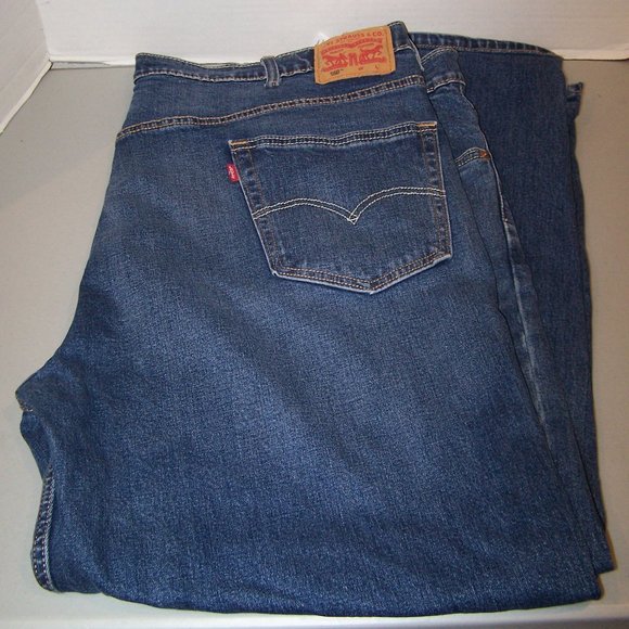 LEVIS 550 DENIM BLUE JEANS MEN'S S3504 - Picture 1 of 6